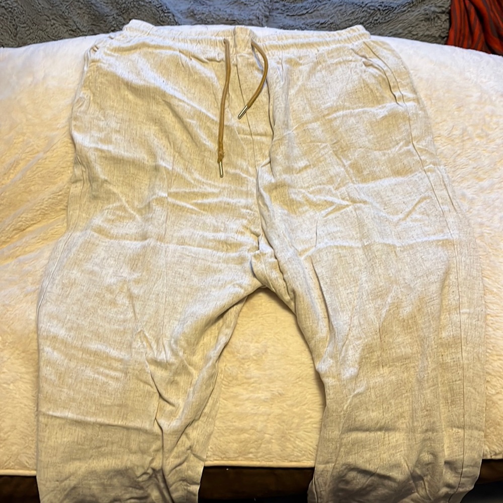 Mens linen pants